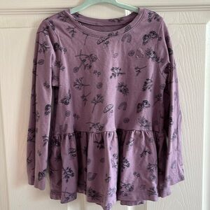 Baby Gap Purple Long Sleeve Shirt Size 4